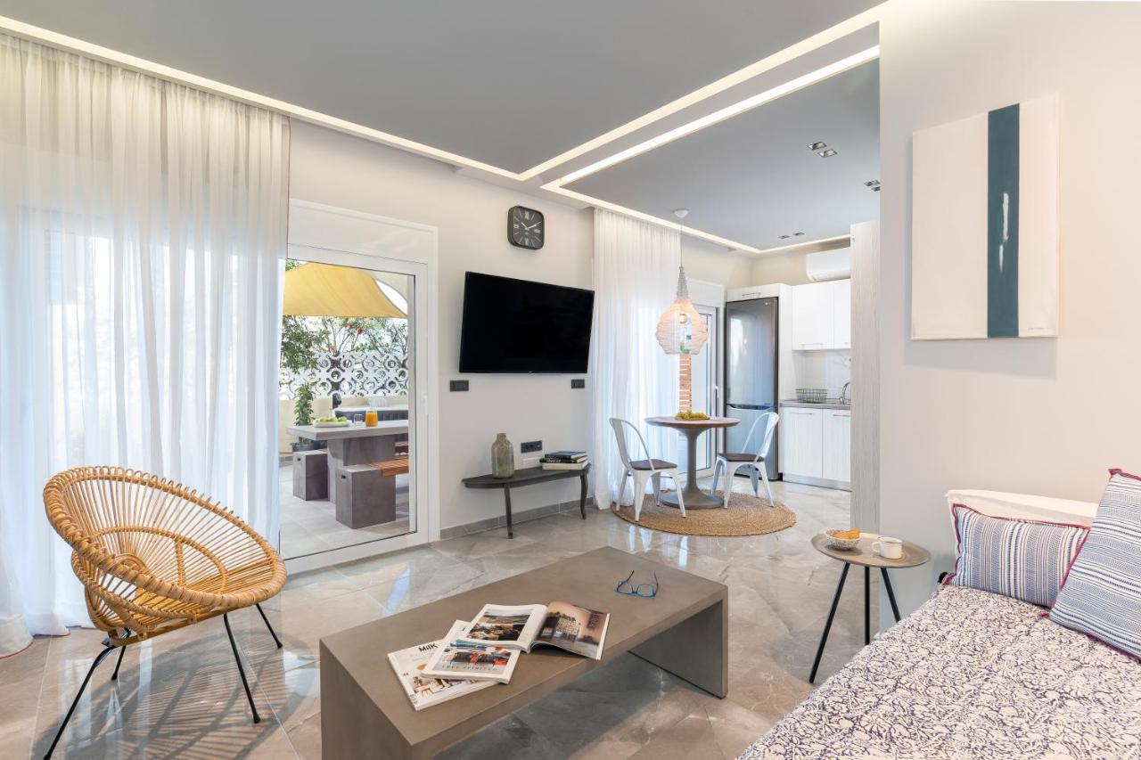 Elia & Anthos Deluxe Suites Ixia  Eksteriør billede