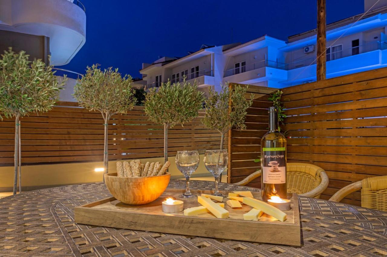 Elia & Anthos Deluxe Suites Ixia  Eksteriør billede